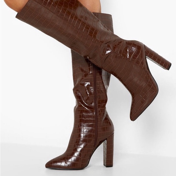 Boohoo Shoes - Knee high boots Size 38